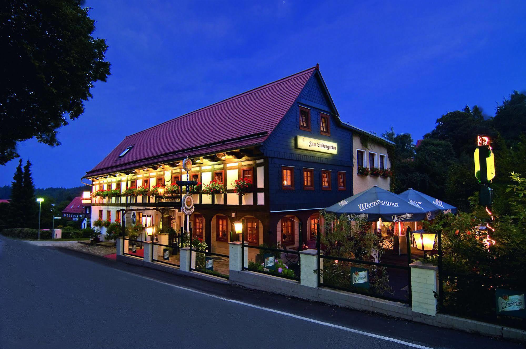 Romantik Hotel Zum Lindengarten Kurort Jonsdorf Bagian luar foto